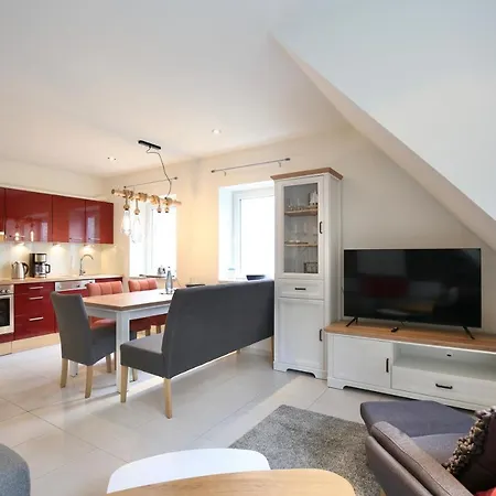 Apartment Parkoase 3, Maisonette Mit Balkon Wangerooge