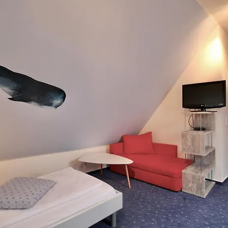 Apartment Parkoase 3, Maisonette Mit Balkon Wangerooge