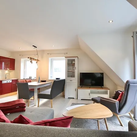 Apartment Parkoase 3, Maisonette Mit Balkon Wangerooge